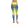 Load image into Gallery viewer, Yellow Blue Starburst Mandala Flower Yoga Workout Leggings