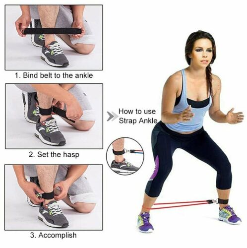 CrossFit Resistance Bands - 11Pcs/Set Up to 150lbs - At Home or On the Go Fitness!