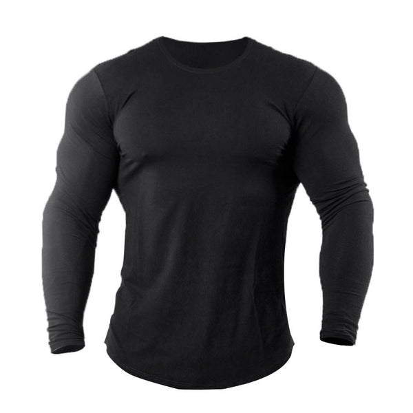 Muscle Cotton Tights Sports T-shirt